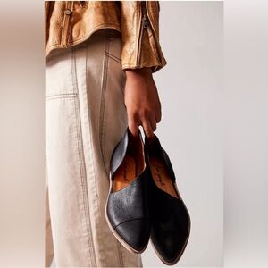Free People Royale Leather Flats